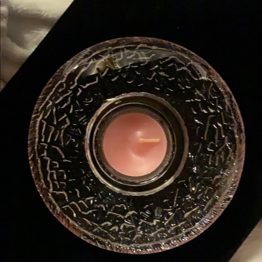 Orrefors Discus Votive Clear, by Lars Hellsten